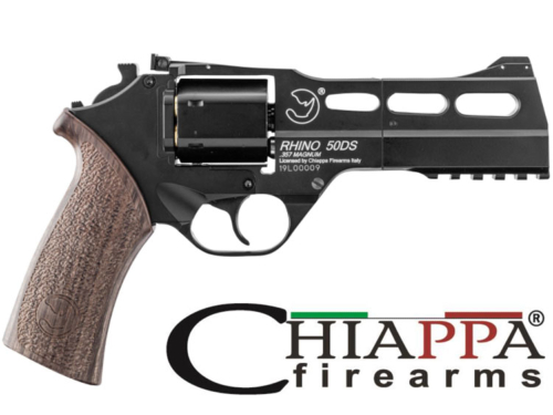 Réplique Airsoft Chiappa Rhino 50DS black mat Co2