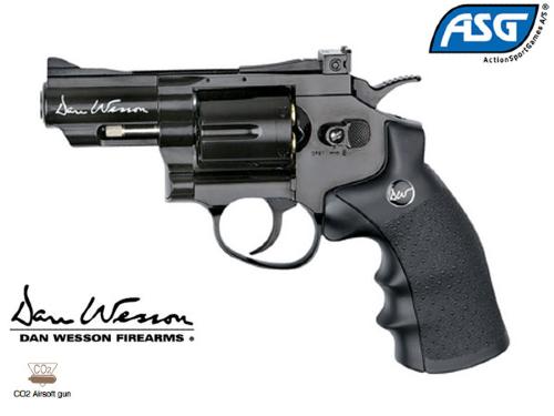 Réplique Airsoft Dan Wesson 2.5" black Co2
