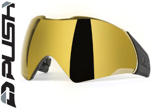 Ecran Push Unite - chrome Gold