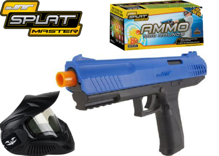 Package JT Splatmaster Z100 Pistol blue