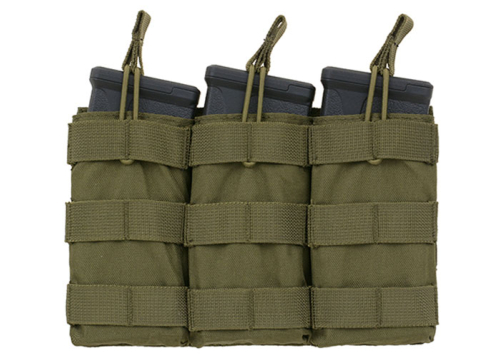  Modular Open Top Triple Mag Pouch For 5.56 - Olive