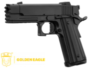 Réplique Airsoft Golden Eagle Hi-Capa 1911 GBB black gaz 