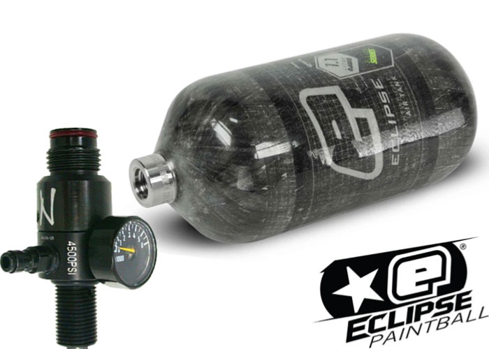 Bouteille Planet Eclipse E-Lite Series UL 1.1l 4500 PSI + preset au choix