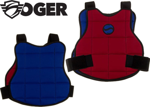 Plastron Kids Soger réversible blue / red