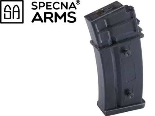 Chargeur 130 Billes Hi-cap G36 ABS Black