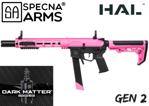 Réplique Airsoft Specna Arms SA-FX02 Pink FLEX™ Gen.2 ETU HAL Brushless