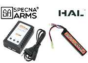 Réplique Airsoft Specna Arms SA-FH07 HAL Flex Etu Black Tan