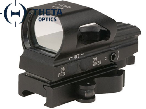 Theta Optic Tactical holographique Reflex carénée 4 reticles