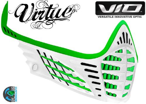 Facemask Virtue Vio - lime / lime / white