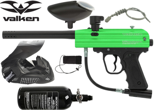 Pack Valken Razorback lime air comprimé