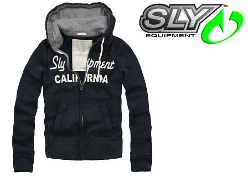 Sweat-shirt à capuche Sly California Navy taille L