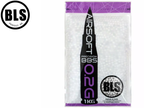 Billes Airsoft BLS 0.20g Blanche / 1 kg