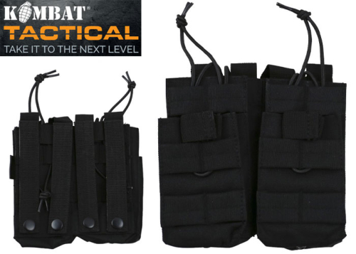 Pouch Kombat Tactical Double Duo - Black