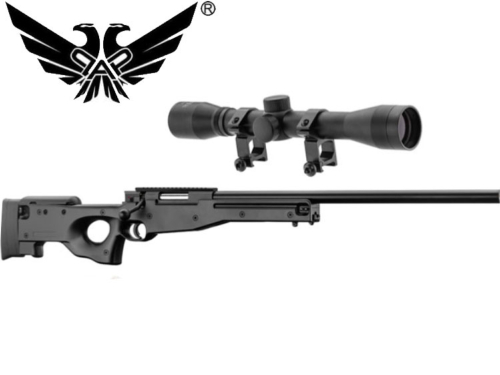 Réplique Airsoft Sniper Double Eagle M57A type AW308 + lunette 4x32