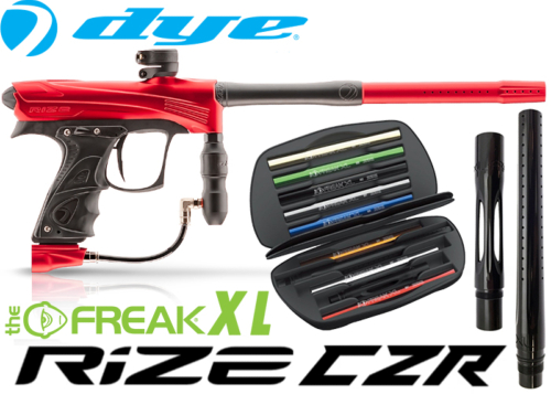 Dye Rize CZR Total Freak XL - red black