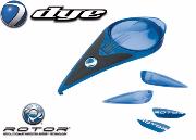 Color kit Rotor blue /red