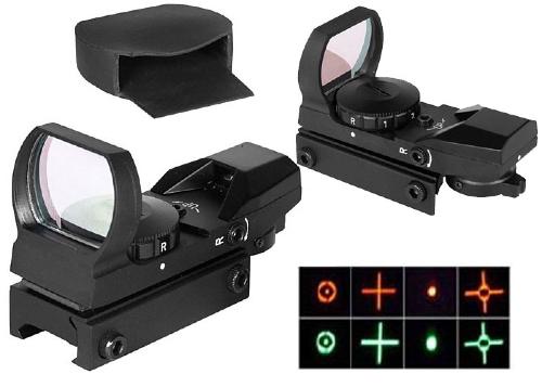 Red / Green Dot sight Holographique 4 reticles