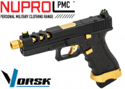 Réplique Airsoft VORSK EU17 Tactical Gold Match GBB