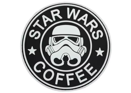  Patch - Star Wars Coffee White