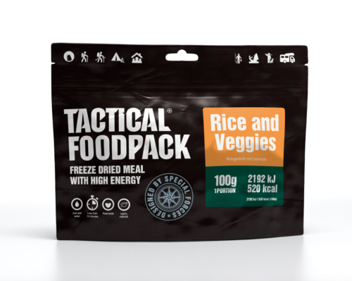 Riz et légumes Tactical Foodpack