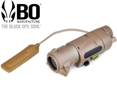 Lampe tactique LED pistolet BO Manufacture M3X 220 lumens tan