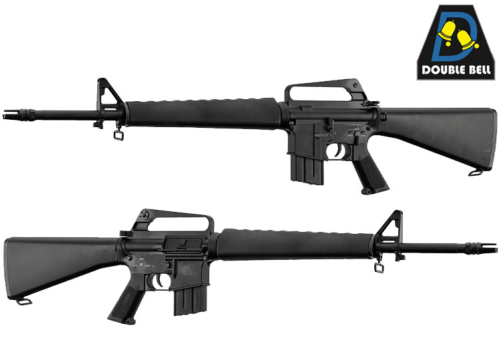 Réplique Airsoft Double Bell AEG M16A1 Vietnam full métal 1,0J