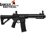 Réplique Airsoft Lancer tactical LT-19 GEN3 Polymère Keymod Black