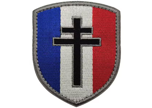Patch Croix de Lorraine blason France