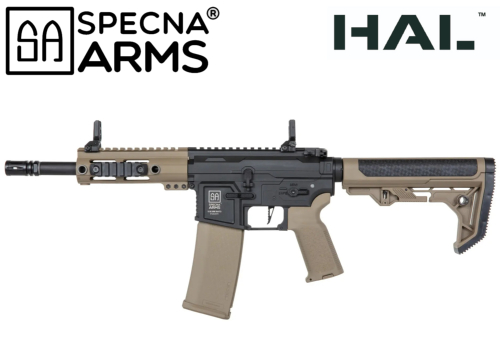 Réplique Airsoft Specna Arms SA-F04 Flex HAL Etu Black / Tan