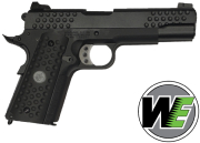 Réplique Airsoft WE 1911 KAC Kighthawk black gaz GBB