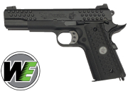 Réplique Airsoft WE 1911 KAC Kighthawk black gaz GBB