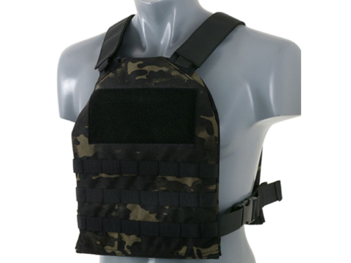 Single Plate Carrier avec inserts souples Multicam black