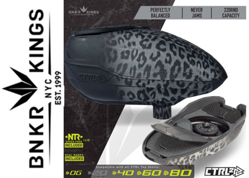 Bunker Kings CTRL2 Black Leopard + spring ramp + speed feed NT-R