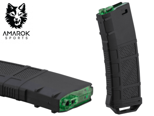 Chargeur AMAROK Type B Black/Green AEG 250 billes 