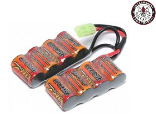 Batterie mini G&G Armament 9,6V 1600mah GR4 G26 