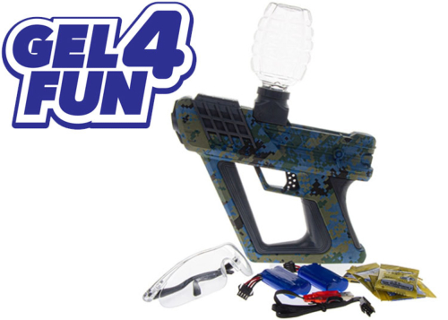 Gel Blaster Gel4Fun navy camo + 15000 billes offertes 
