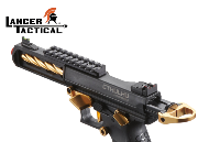 Réplique Airsoft Lancer Tactical GBB CTHULHU Noire/Gold