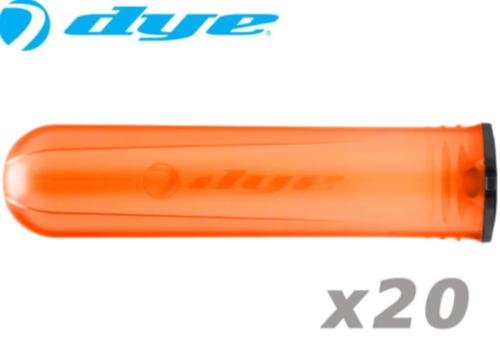 Lot de 20 pots Dye Alpha 140 orange