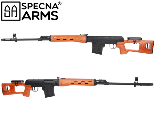 Réplique Airsoft Specna Arms Dragunov SVD Bois véritable