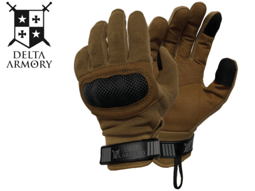 Gants Delta Armory Tactical Defender II - Tan L