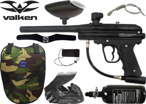 Protective Pack Valken Razorback black air comprimé