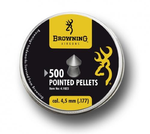 500 plombs Browning cal 4.5 tête pointue