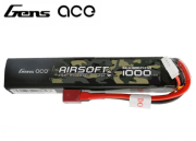 Batterie LIPO Gens 1 stick 2S 7.4V 1000mAh 25C