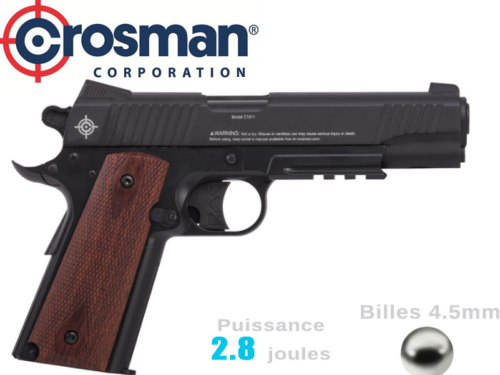 Airgun Crosman C1911 4.5mm Co2 2.8j