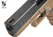 Réplique Airsoft Delta Armory pistol P03 GBB TAN