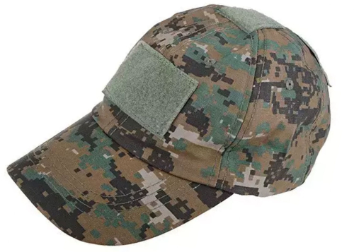 Casquette Airsoft - Digicam Woodland