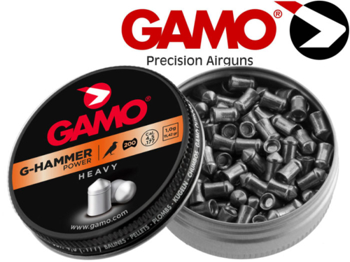 200 plombs Gamo G-Hammer Power cal 4.5 tête pointue