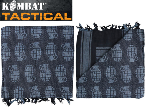 Shemagh Kombat Tactical Grenade Black/Grey