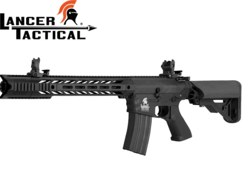 Réplique Airsoft Lancer tactical LT-25 M4 SPR Interceptor black