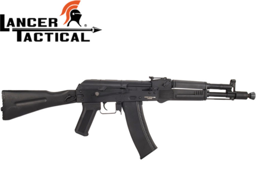 Réplique Airsoft Lancer Tactical AK-105 Proline G2 full acier ETU Short
